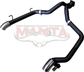 LandCruiser VDJ200 Wagon 3in LH & RH Exit TailPipes With 4in Dump Tips