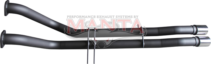 Ford Falcon BA BF FG XR8 XR6 Turbo &  Pursuit Ute 2 1/2in Dual Tail Pipes