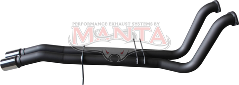Ford Falcon BA BF FG XR8 XR6 Turbo &  Pursuit Ute 2 1/2in Dual Tail Pipes