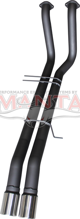 Ford Falcon BA BF FG XR8 XR6 Turbo &  Pursuit Ute 2 1/2in Dual Tail Pipes
