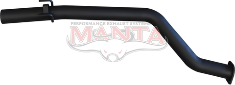 VT - VZ V8 Ute 3in Dual Left Hand Side Tail Pipe (NO Tip)