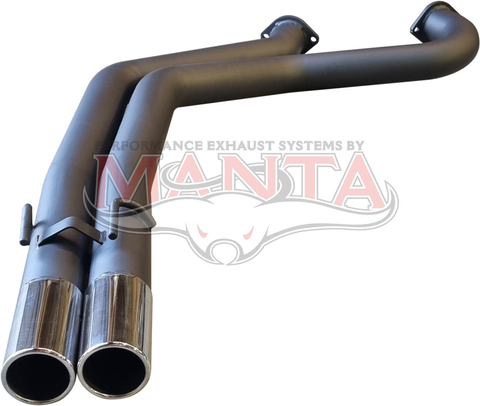 Holden Commodore VT - VZ Wagon - Ute 3in Dual Rear Tail Pipe With Polished Tips