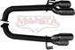 Holden Commodore VE Sedan, Wagon V8 6.0L HSV & SS 2 1/2in Dual Rear Tail Pipes