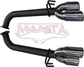 Holden Commodore VE Sedan, Wagon V8 6.0L HSV & SS 2 1/2in Dual Rear Tail Pipes