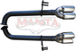 Holden VE SS & Maloo Ute V8 6.0L 2 1/2in Dual Rear Tail Pipes