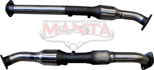 Toyota LandCruiser VDJ200 2016 V8 4.5L Dual 2.5in Engine Pipes With Cats and DPF Sensors