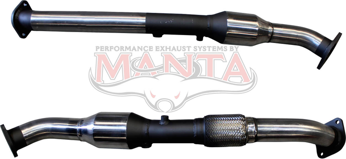 Toyota LandCruiser VDJ200 2016 V8 4.5L Dual 2.5in Engine Pipes With Cats and DPF Sensors