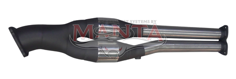 Ford Territory Turbo Cat 4in into 2 1/2in Dual With Dual High Flow Metallic Cats