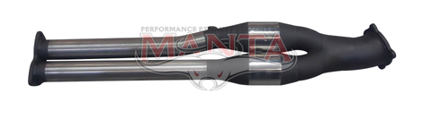 Ford Territory Turbo Cat 4in into 2 1/2in Dual With Dual High Flow Metallic Cats