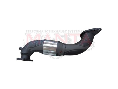 D-Max 3.0L Turbo Diesel 3in Dump Pipe With High Flow Cat Convertor