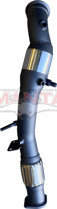 VW Amarok 2.0L Bi Turbo 3in Dump Pipe With Cat 06/12 - Current (Short Neck Version)