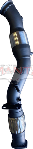 VW Amarok 2.0L Bi Turbo 3in Dump Pipe With Cat 06/12 - Current (Short Neck Version)