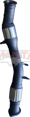 VW Amarok 2.0L Bi Turbo 3in Dump Pipe With Cat 06/12 - Current (Short Neck Version)