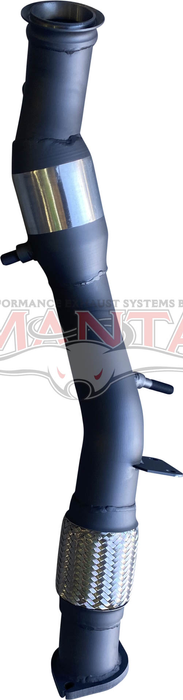 VW Amarok 2.0L Bi Turbo 3in Dump Pipe With Cat 06/12 - Current (Short Neck Version)