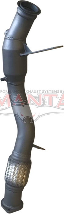 VW Amarok Ute TDI400 2.0L 3in Dump Pipe With Cat and DPF Sensors Suits Up To 06/12 (Long Neck)