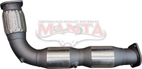 Mitsubishi Pajero NS Automatic 3.2L Turbo Diesel 3in Twin Cat Assembly With Temperature Sensors