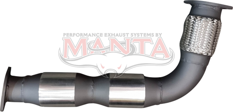Mitsubishi Pajero NS Automatic 3.2L Turbo Diesel 3in Twin Cat Assembly With Temperature Sensors