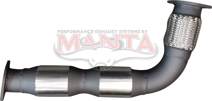 Mitsubishi Pajero NS Automatic 3.2L Turbo Diesel 3in Twin Cat Assembly With Temperature Sensors