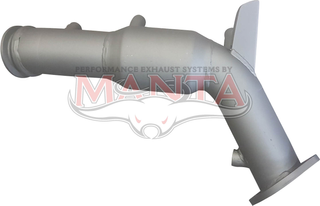 Hilux 2.8L GUN126R/Prado Replacement DPF Pipe with Cat, Bolts to OEM or Manta DPF-Back Exhaust