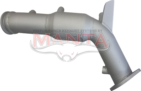Hilux 2.8L GUN126R/Prado Replacement DPF Pipe with Cat, Bolts to OEM or Manta DPF-Back Exhaust