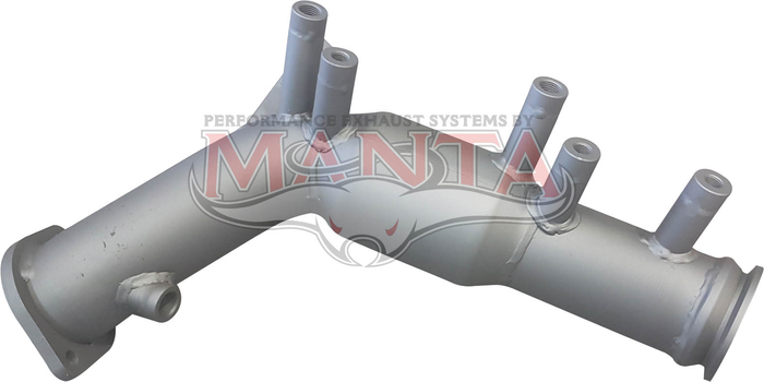 Hilux 2.8L GUN126R/Prado Replacement DPF Pipe with Cat, Bolts to OEM or Manta DPF-Back Exhaust