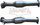 Toyota LandCruiser UZJ100 V8 Petrol Wagon High Flow Cats (Pair) Bolt to FX-691