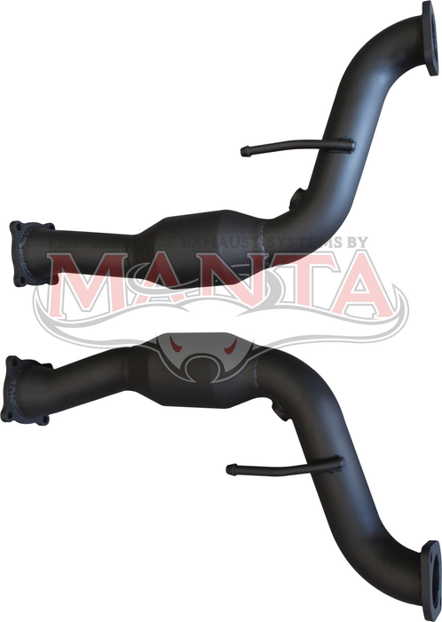 VE/VF V8 6.0L/6.2L HSV & SS 2 1/2in Cat Assembly (Pair) to Suit Manta Headers & 2 1/2in System