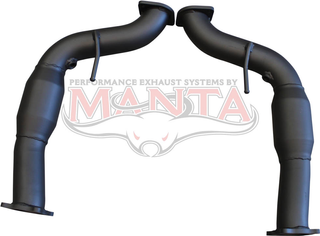 VE,VF V8 6.0L & 6.2L HSV & SS 3in Cat Assembly (Pair) to Suit Manta Headers (FX-518, FX-519)