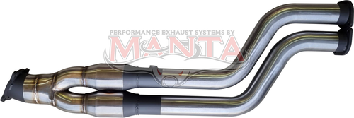 Ford BA - FG XR6 Turbo Cat Falcon 4in into 3in Dual High Flow Metallic Cats