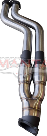 Ford BA - FG XR6 Turbo Cat Falcon 4in into 3in Dual High Flow Metallic Cats