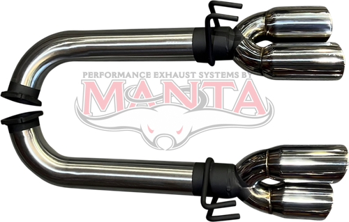 Holden Commodore 3in TailPipes VE VF Sedan