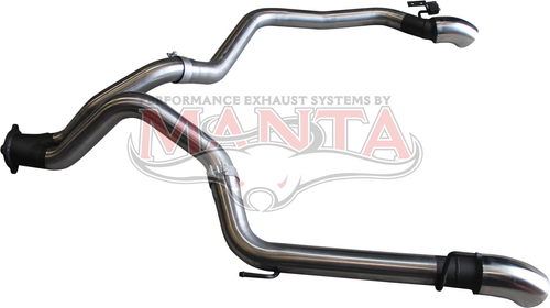 Toyota LandCruiser VDJ200 Wagon 3in L&R Tailpipe