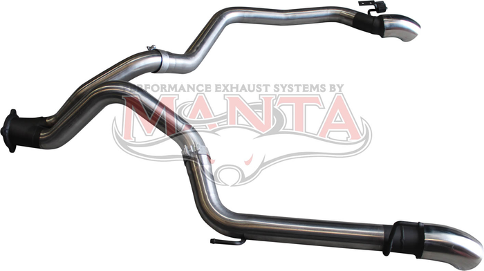 Toyota LandCruiser VDJ200 Wagon 3in L&R Tailpipe