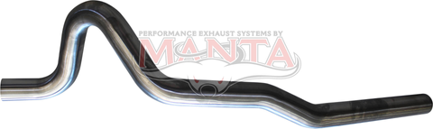 XY GT 3 LHS TAIL PIPE