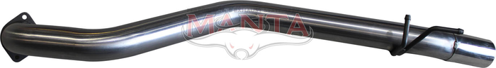 Toyota Hilux 2.8L & 3L KUN26R/GUN126R 3in Tail Pipe