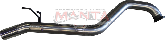 Toyota Hilux 2.8L & 3L KUN26R/GUN126R 3in Tail Pipe
