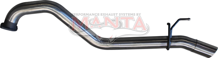 Toyota Hilux 2.8L & 3L KUN26R/GUN126R 3in Tail Pipe