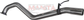 Toyota Hilux 2.8L & 3L KUN26R/GUN126R 3in Tail Pipe