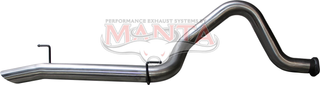 Toyota LandCruiser HDJ100 Turbo Diesel 3in Tail Pipe