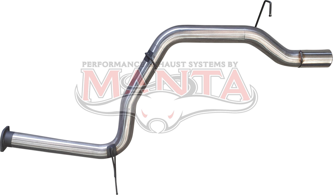 AU V8 Sedan IRS 3in Mandrel Bent Tailpipe MPI Automotive