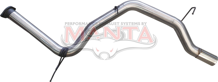 AU V8 Sedan IRS 3in Mandrel Bent Tailpipe