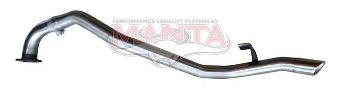 Toyota HDJ80 LandCruiser 4.2L TD 3in Tailpipe