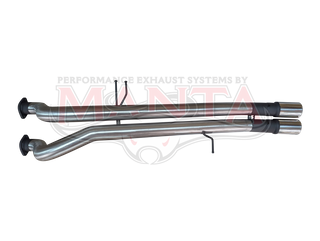 Ford Falcon BA BF FG XR8 XR6 Turbo &  Pursuit Ute 2 1/2in Dual Tail Pipes