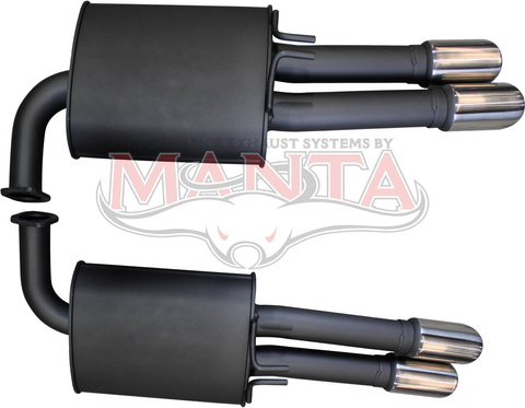 Holden WM HSV Grange V8 6.0L 2 1/2in Rear Mufflers