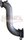 Holden RG Colorado 2.8L 4cyl 3in Dump Pipe Without Cat