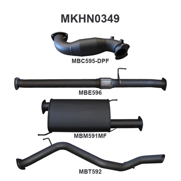 COLORADO 7 RG DPF 2.8L WITH CAT MPI Automotive