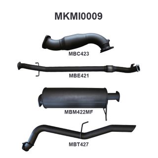 Mitsubishi Triton ML MN 4X4 2.5L CRD With Cat & Muffler