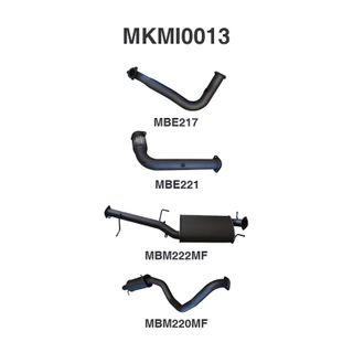 Mitsubishi PAJERO NS AUTO ONLY 3.2L 06-08 Without CAT
