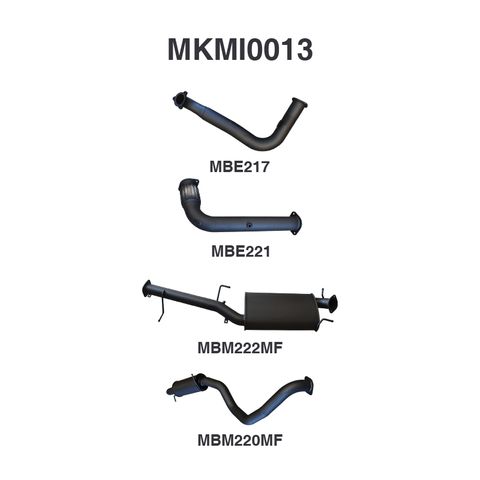 Mitsubishi PAJERO NS AUTO ONLY 3.2L 06-08 Without CAT