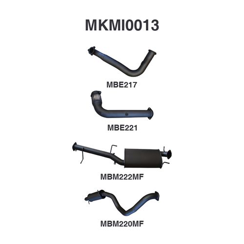 Mitsubishi PAJERO NS AUTO ONLY 3.2L 06-08 Without CAT